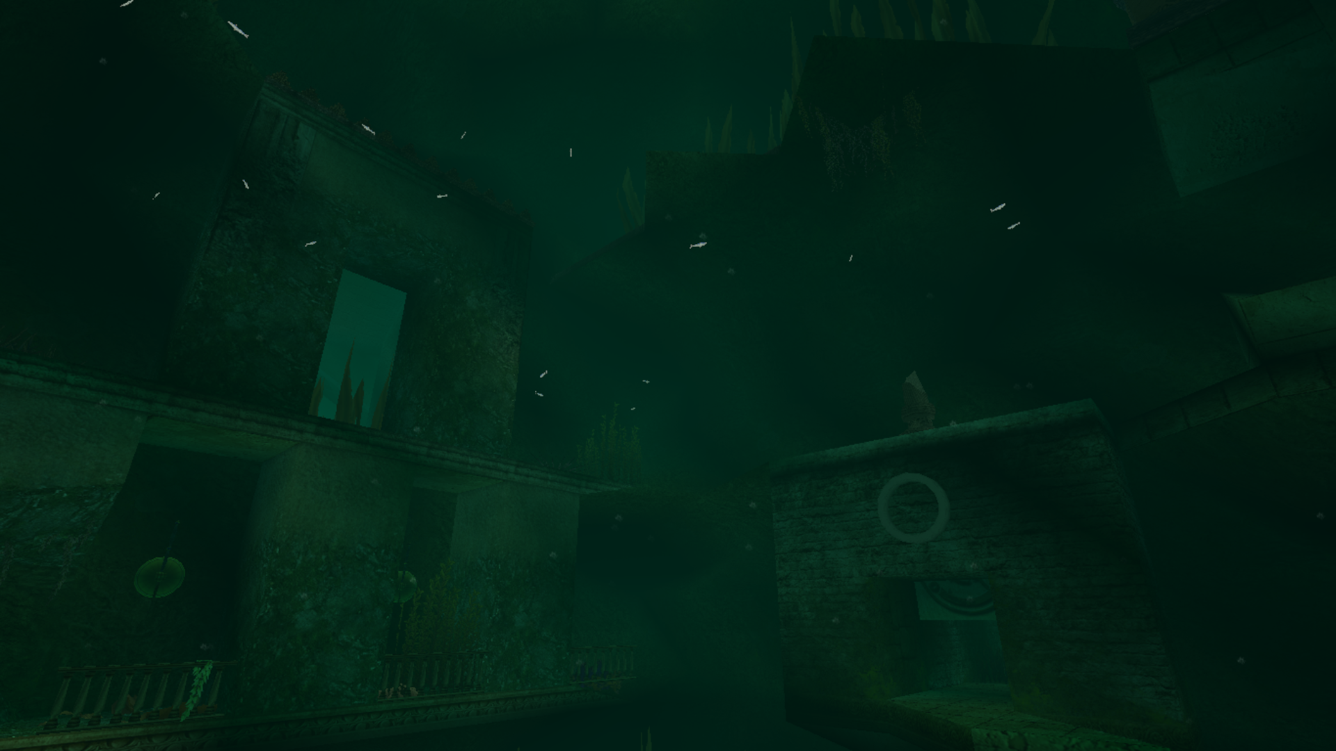 Sunken Ruins underwater